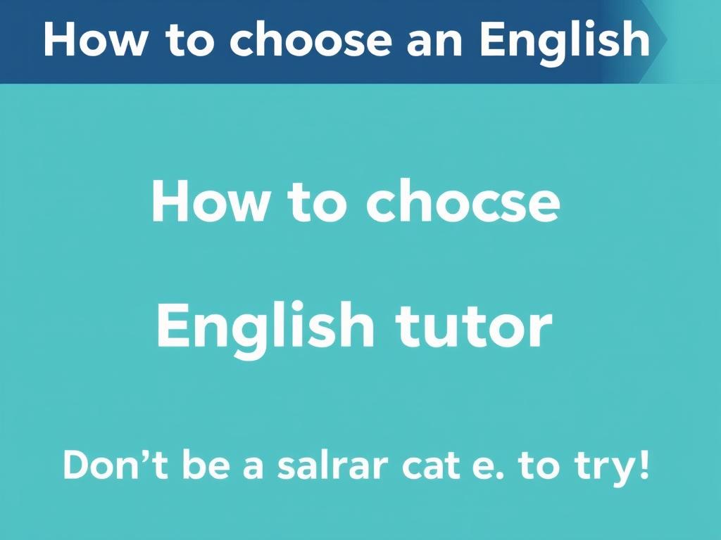 Как выбрать репетитора по английскому языку: Полное руководство