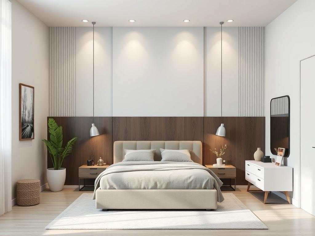 Спальня, которая действительно работает: простой дизайн для комфортного сна