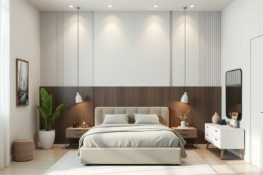 Спальня, которая действительно работает: простой дизайн для комфортного сна